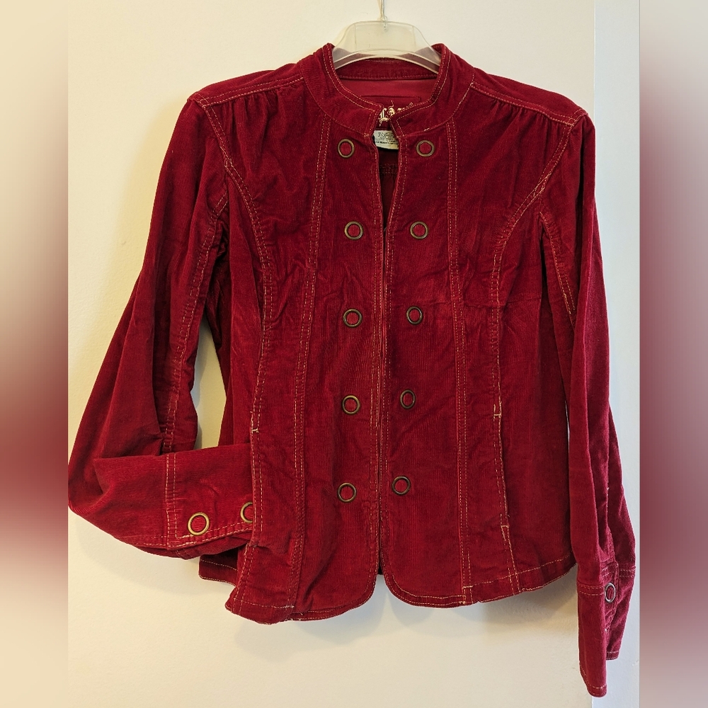 Vintage LAL Ruby Red Jacket